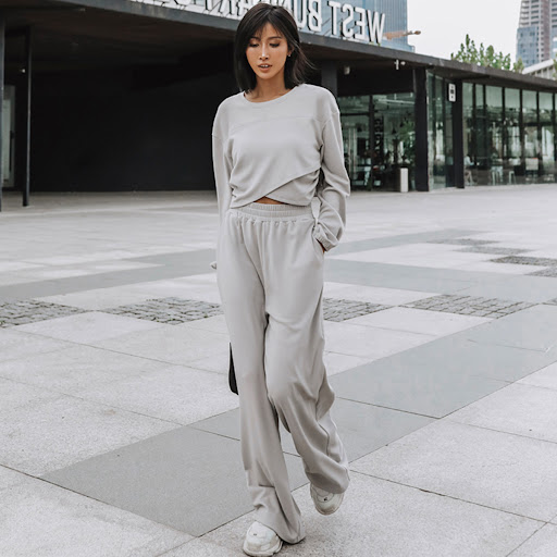 Title 6, Sports And Leisure Sweater Suit Two-piece Set
