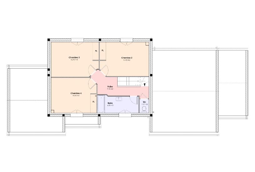  Vente Terrain + Maison - Terrain : 620m² - Maison : 146m² à Crouzilles (37220) 