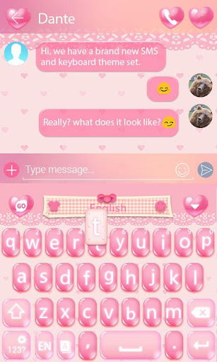 免費下載個人化APP|Pink Girl Keyboard Theme app開箱文|APP開箱王