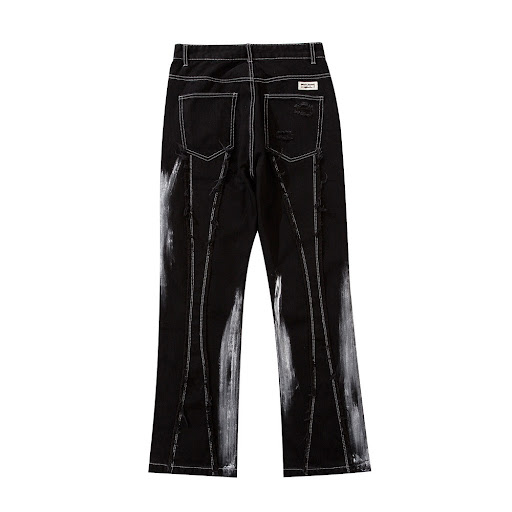 Title 3, Trendy Loose Flared Casual Wide-leg Pants Comfo...