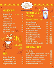 Namaste Chai menu 2