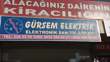 Gürsem Elektrik Elektronİk San.Tİc.Ltd.Ştİ