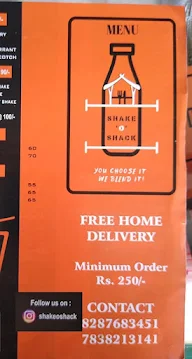 Shake O Shack menu 7