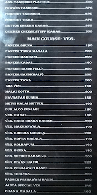 Janta Bar N Restaurant menu 2