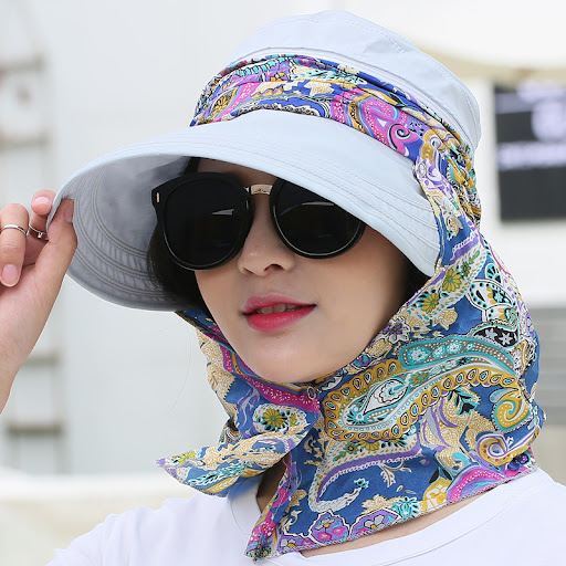 Title 4, Summer Sun Hat For Outdoor Cycling, Big Edge To...