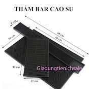 Thảm Bar Pha Chế, Thảm Lót Cao Su Quầy Bar, Thảm Bar Cao Su Chống Trượt Cao Cấp (Rubber Bar Mat)