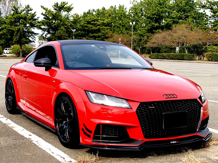 TT クーペの追いTTの日・アウディ・Audi・台風気をつけて・安全祈願に関するカスタム事例の投稿画像1枚目