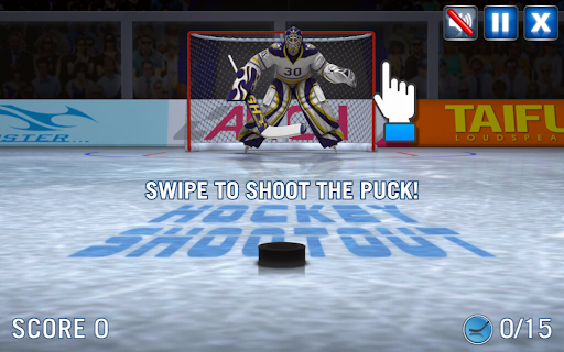 Web Client for Hockey Shootout - SideGame Preview 3