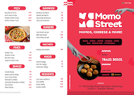 Momo Street menu 1