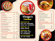 Virago's Cafe menu 1