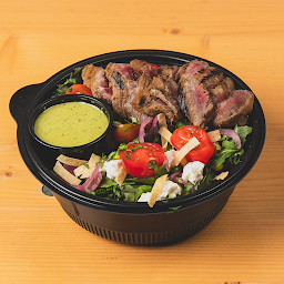 Carne Asada, Greens & Crispy Tortilla Salad