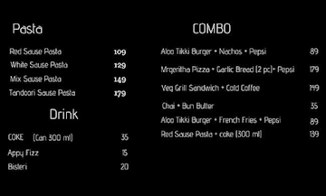 Cafe Bricb menu 