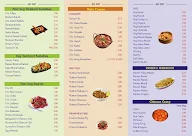 Saffron kitchen menu 1