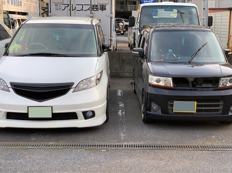 エリシオンのエリシオン乗りさんと繋がりたい・エリシオンをこよなく愛する人の集い・ワゴンRスティングレー MH22S・不正改造車取締月間に関するカスタム事例の投稿画像1枚目