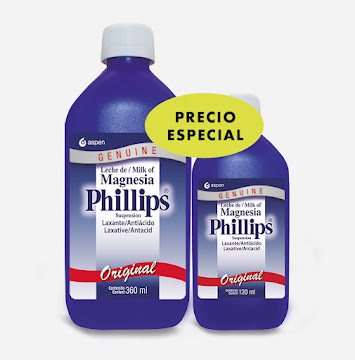 Oferta Precio Especial   Leche De Magnesia Phillips Original 360 Ml + Leche De Magnesia Phillips Original  120 Ml X2 Und 