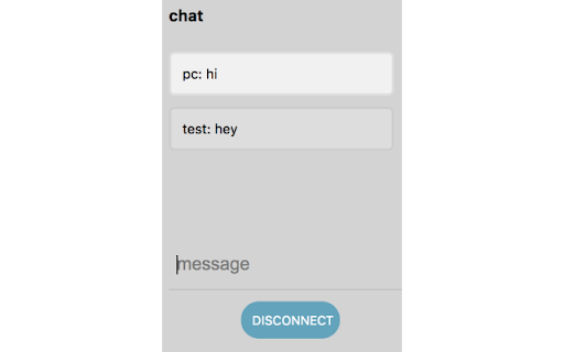 Chrome Chat