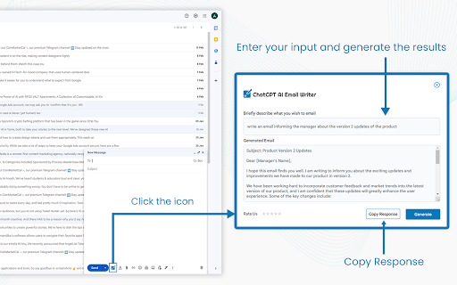 ChatGPT writer for Email, Essay