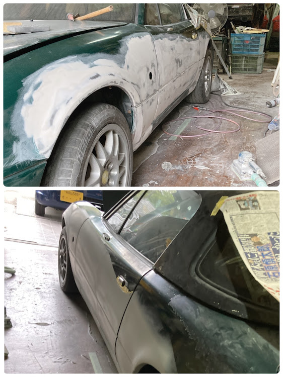 ロードスターのDIY・NA6CE・NAロードスター・レストア中に関するカスタム事例の投稿画像1枚目