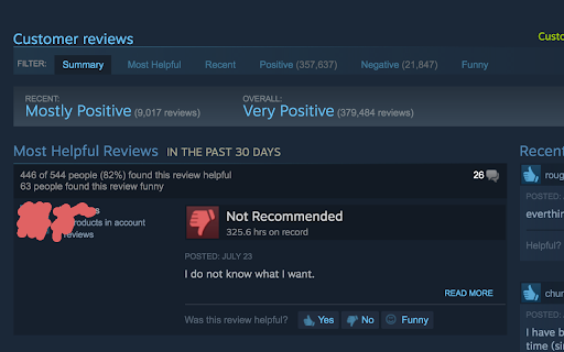 Steam Users Don't Know What They Want