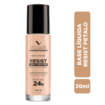 Base Líquida Vogue Petalo Fps15 x 30 ml  