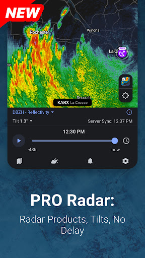 Screenshot Rain Viewer: Weather Radar Map