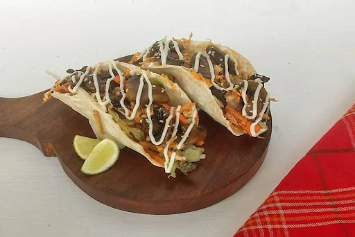 Mushroom Teriyaki Tacos