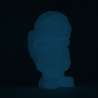 Blue Glow in the Dark MH Build Series PLA Filament - 2.85mm (1kg)
