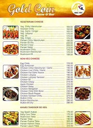 Gold Coin Bar & Restaurant menu 5