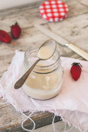 Easy Vanilla Sauce | Pretty. Simple. Sweet.