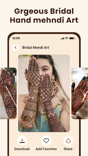Screenshot Bridal Mehndi Design 2024