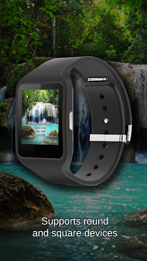 Watch Face Waterfall Wallpaper