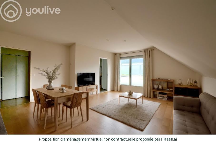 Vente appartement 4 pièces 87 m² à Sautron (44880), 367 000 €