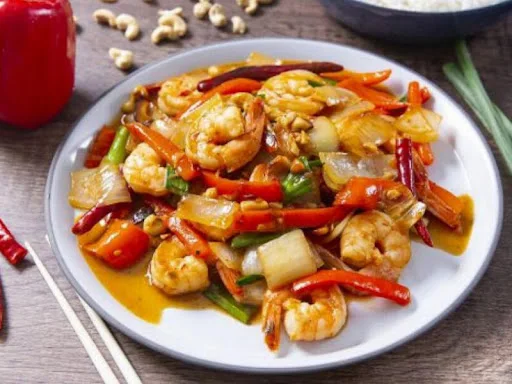 Sriracha Kung Pao Prawn