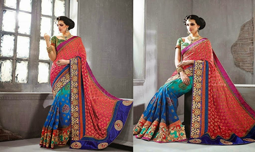 Designer Saree Wallpaper