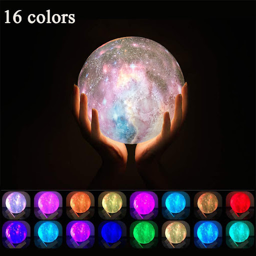 Title 5, 3D Printing Lunar Light Painting Creative Gift ...