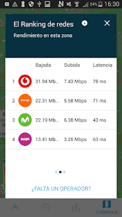 Speedtest y Mapas 3G 4G WiFi