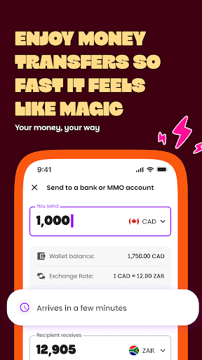 Screenshot Misan by Bamboo: Pay & Send