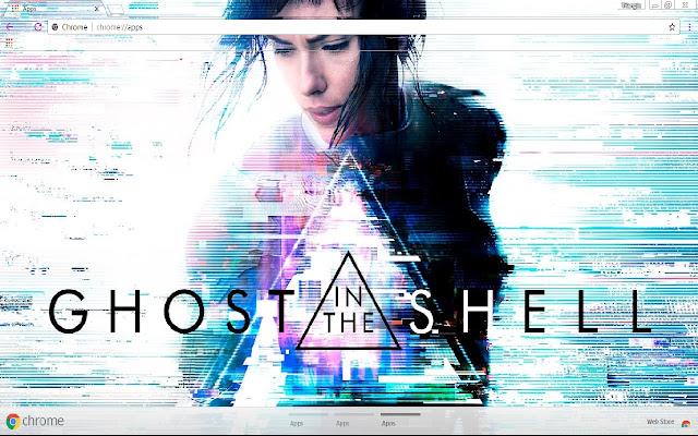 Ghost in the Shell 1280x1024 chrome extension