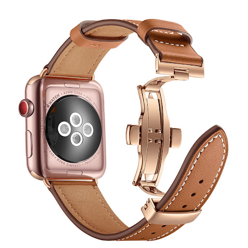 Title 10, Single Loop Butterfly Button Watch Strap. Easy ...