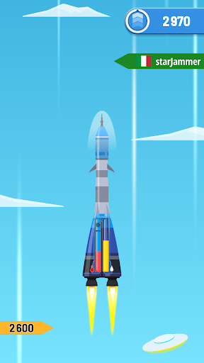 Code Triche Rocket Sky! APK MOD screenshots 4