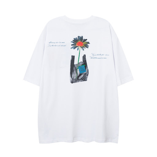 Title 5, High Street Floral Letter Embroidered Short-sle...