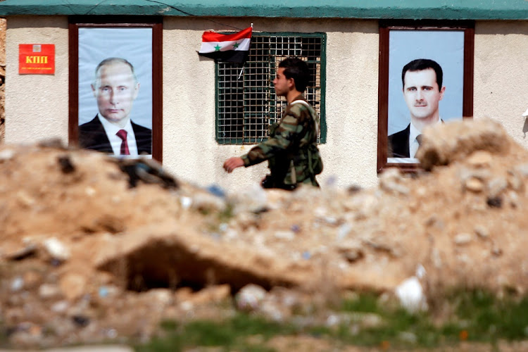 The former Assad loyalist who is also a cousin of the president said security forces were pursuing contracts signed by Cham Holding on suspicion he had embezzled funds abroad.