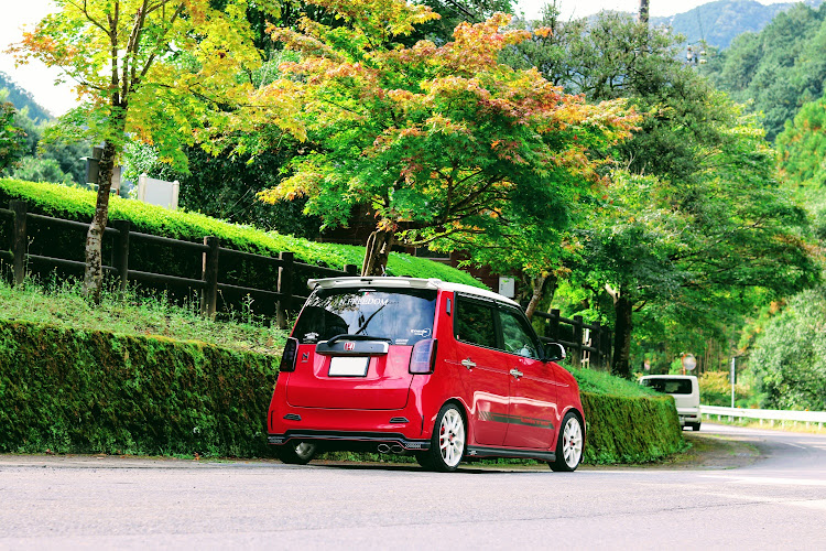 N-ONEの秋空ドライブ🚘・紅い侍⚔・N-ONE FRIENDS✨・新しい事を始めよう！・感謝の気持ちでいっぱい！に関するカスタム事例の投稿画像4枚目