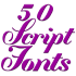 Fonts for FlipFont Script Font4.0.4