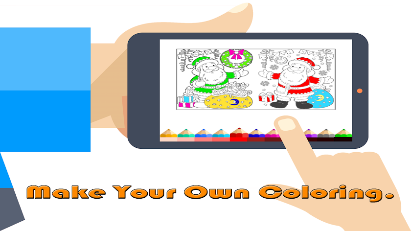 Christmas Coloring Book Screen 3