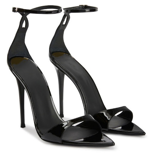 Title 6, Summer New Pointed Toe Open Toe Buckle Stiletto...