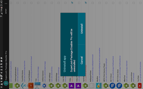 Package Disabler Pro (All Android) Screenshot