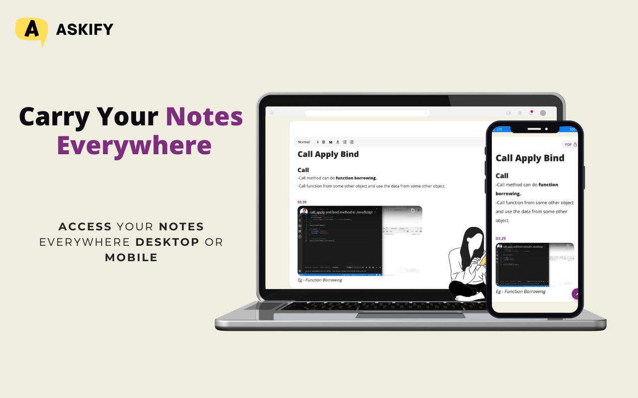 Askify - Youtube Notes Preview image 6