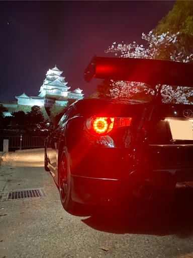 86 のzn6 86 マークx 黒塗りセダン 桜と愛車に関するカスタム メンテナンスの投稿画像 車のカスタム情報はcartune