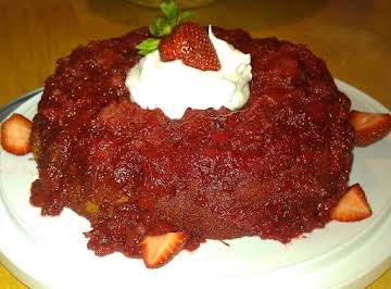 Strawberry Upside Down Cake